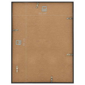 Κορνίζες Κολάζ Τοίχου 5 τεμ. Μαύρο 50 x 60 εκ. MDF