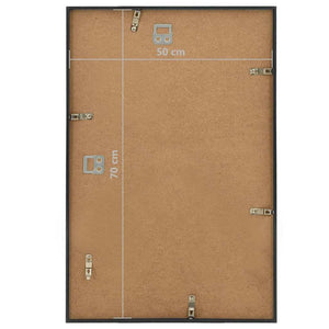 Κορνίζες Κολάζ Τοίχου 5 τεμ. Μαύρο 50 x 70 εκ. MDF