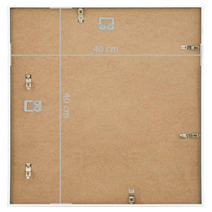 Κορνίζες Κολάζ Επιτραπέζιες 5 τεμ. Λευκές 40 x 40 εκ. MDF