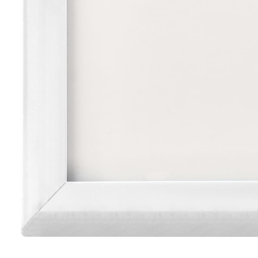 Κορνίζες Κολάζ Τοίχου 3 τεμ. Λευκές 50 x 60 εκ. MDF - Pakobazaar
