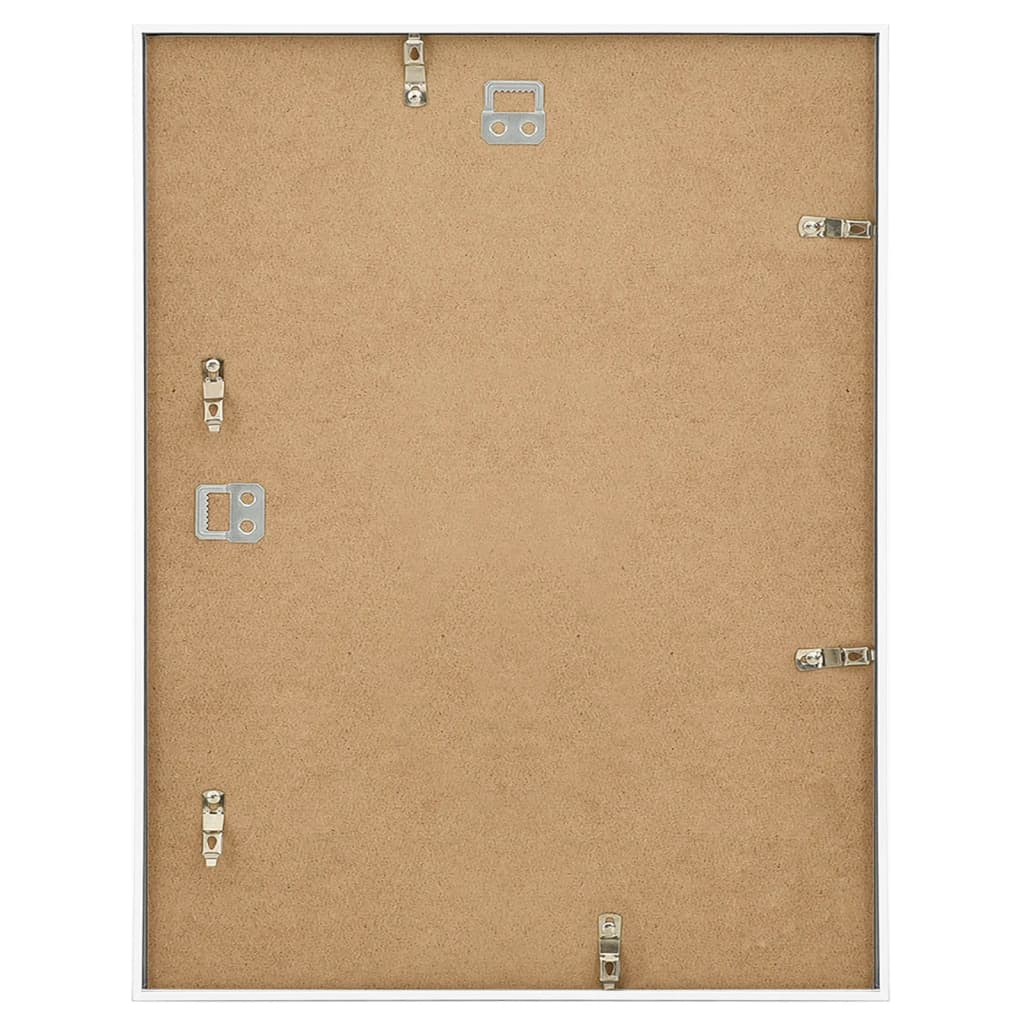 Κορνίζες Κολάζ Τοίχου 3 τεμ. Λευκές 50 x 60 εκ. MDF - Pakobazaar