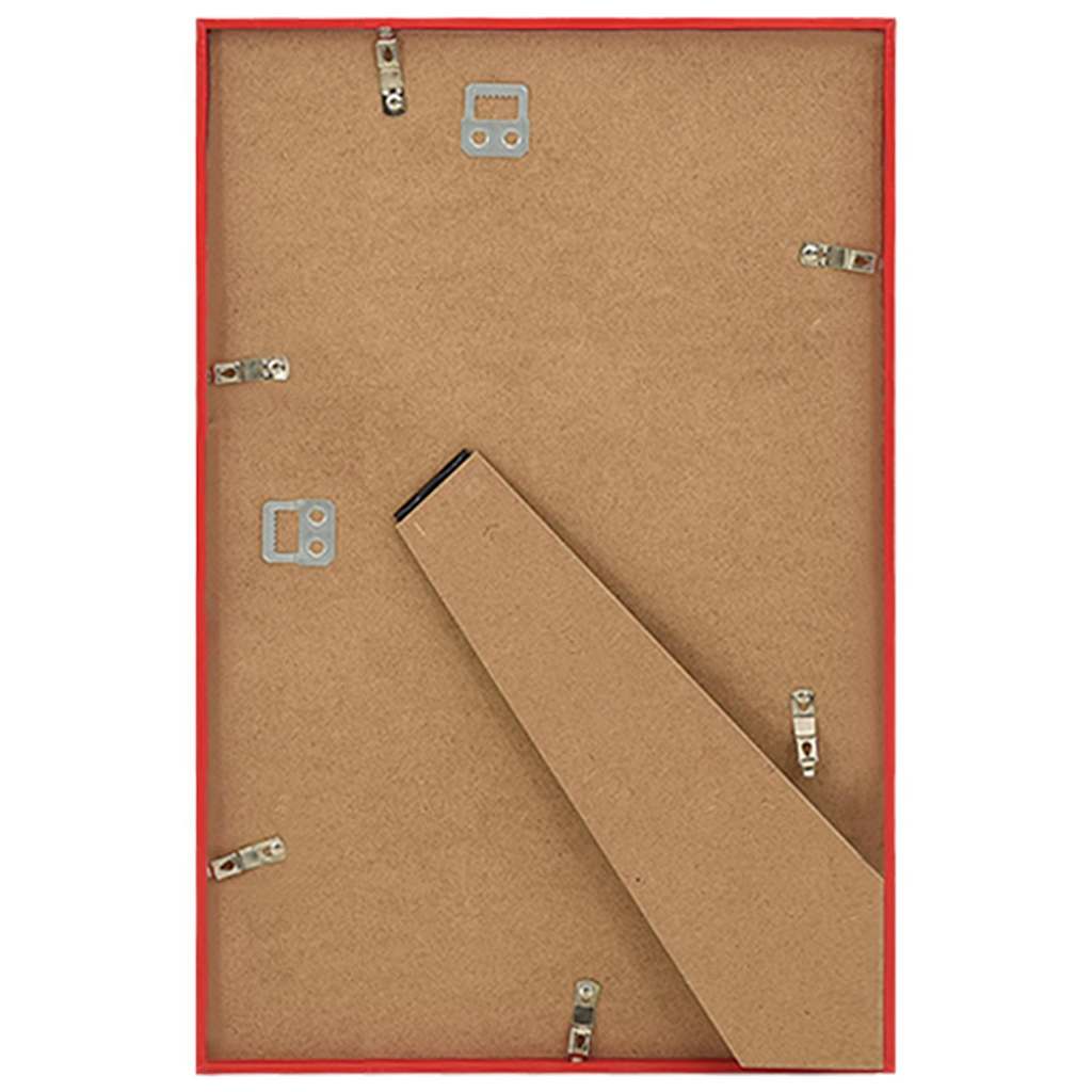 Κορνίζες Κολάζ για Τοίχο/Τραπέζι 5 τεμ. Κόκκινες 50x70 εκ. MDF
