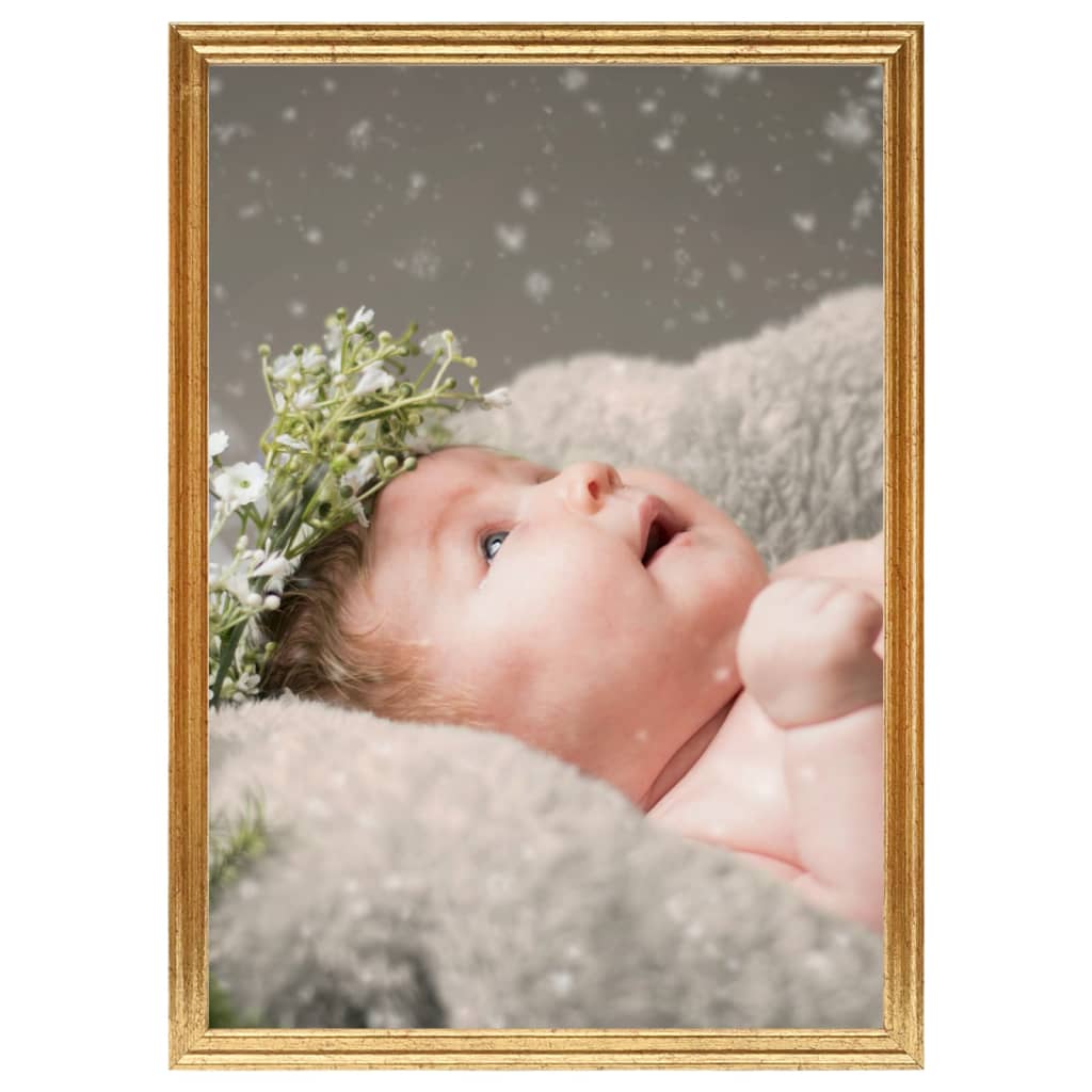 Κορνίζες Κολάζ Επιτραπέζιες 5 τεμ. Χρυσές 15 x 21 εκ. MDF