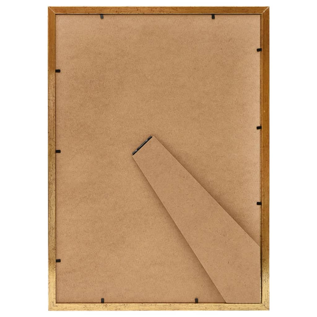 Κορνίζες Κολάζ Επιτραπέζιες 5 τεμ. Χρυσές 15 x 21 εκ. MDF