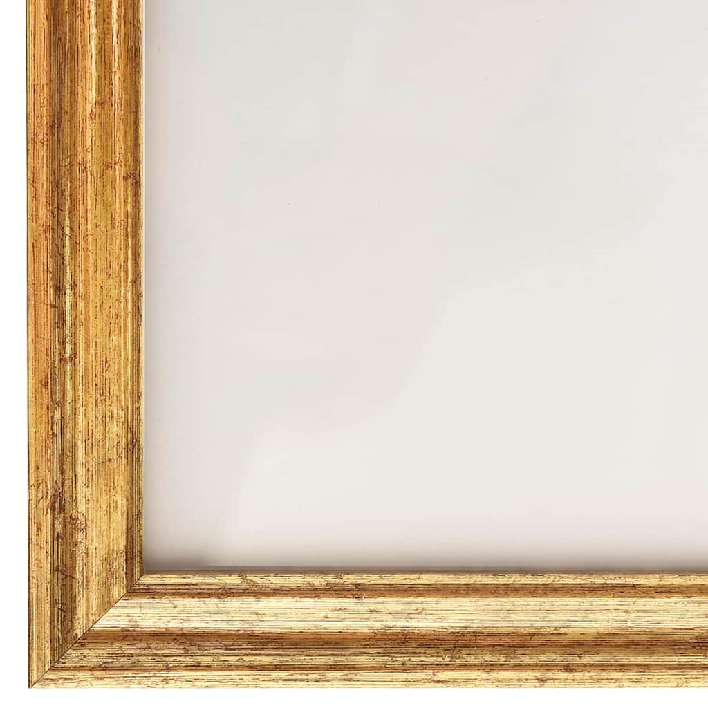 Κορνίζες Κολάζ Τοίχου 3 τεμ. Χρυσές 40 x 40 εκ. MDF