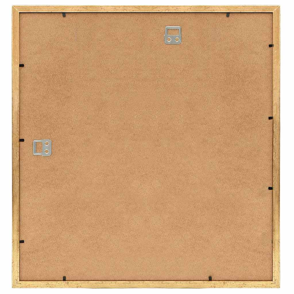 Κορνίζες Κολάζ Τοίχου 3 τεμ. Χρυσές 40 x 40 εκ. MDF