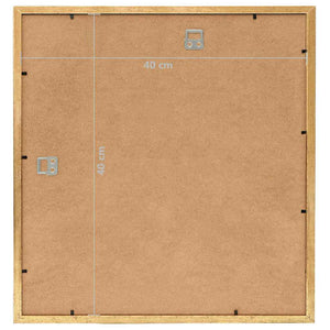 Κορνίζες Κολάζ Τοίχου 3 τεμ. Χρυσές 40 x 40 εκ. MDF