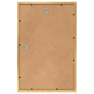 Κορνίζες Κολάζ Τοίχου 5 τεμ. Χρυσές 42 x 59,4 εκ. MDF