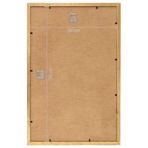 Κορνίζες Κολάζ Τοίχου 3 τεμ . Χρυσές 50 x 70 εκ. MDF