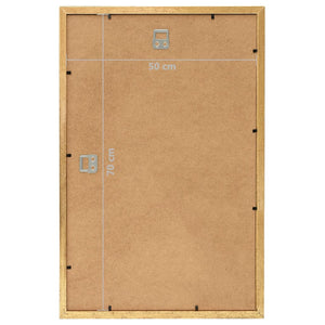 Κορνίζες Κολάζ Τοίχου 5 τεμ. Χρυσές 50 x 70 εκ. MDF