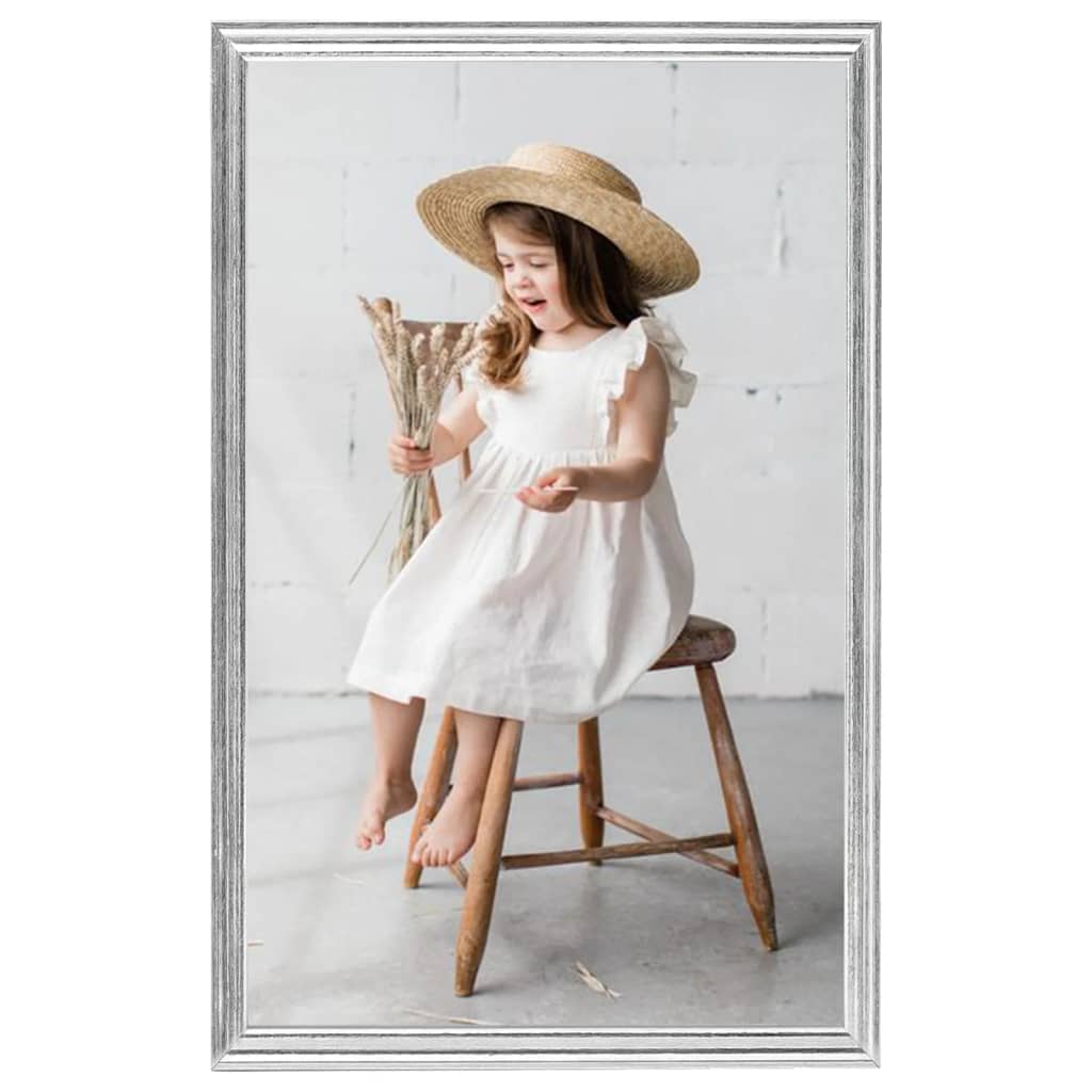 Κορνίζες Κολάζ Επιτραπέζιες 3 τεμ. Ασημί 10 x 15 εκ. MDF