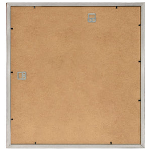 Κορνίζες Κολάζ για Τοίχο 3 τεμ. Ασημί 40 x 40 εκ. MDF