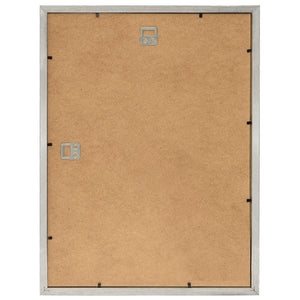 Κορνίζες Κολάζ για Τοίχο 5 τεμ. Ασημί 40 x 50 εκ. MDF