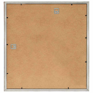 Κορνίζες Κολάζ για Τοίχο 3 τεμ. Ασημί 50 x 50 εκ. MDF