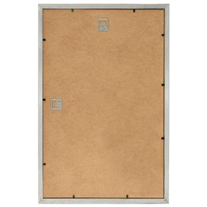 Κορνίζες Κολάζ για Τοίχο 3 τεμ. Ασημί 50 x 70 εκ. MDF