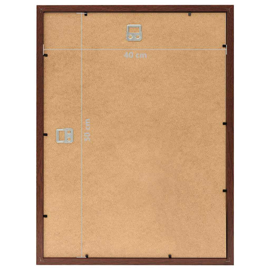 Κορνίζες Κολάζ Τοίχου 5 τεμ. Καφέ 40 x 50 εκ. MDF - Pakobazaar