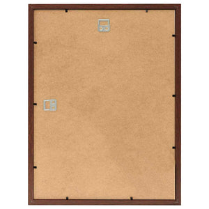 Κορνίζες Κολάζ 5 τεμ. Καφέ για Τοίχο 50 x 60 εκ. MDF