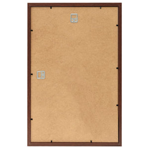 Κορνίζες Κολάζ Τοίχου 3 τεμ. Καφέ 50 x 70 εκ. MDF