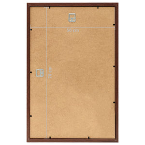 Κορνίζες Κολάζ Τοίχου 5 τεμ. Καφέ 50 x 70 εκ. MDF - Pakobazaar