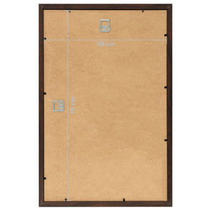 Κορνίζες Κολάζ Τοίχου 3 τεμ. Μαύρες 50 x 70 εκ. MDF