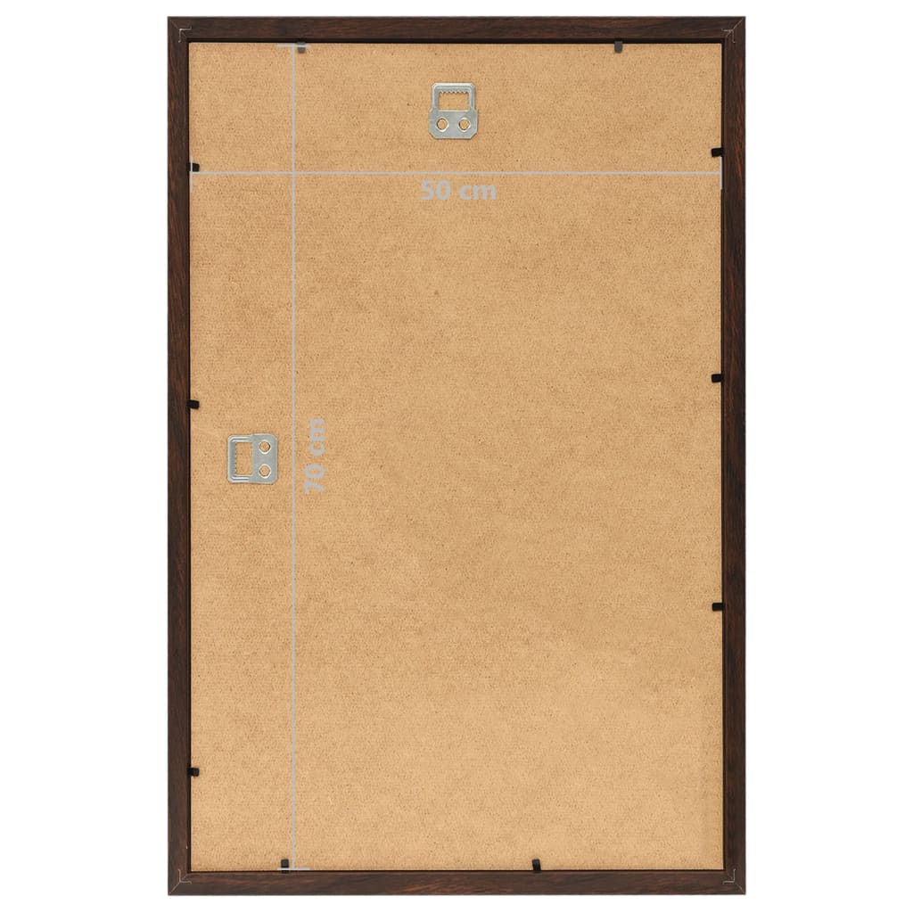 Κορνίζες Κολάζ Τοίχου 5 τεμ. Μαύρο 50 x 70 εκ. MDF
