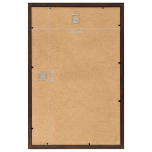 Κορνίζες Κολάζ Τοίχου 5 τεμ. Μαύρες 70 x 90 εκ. MDF