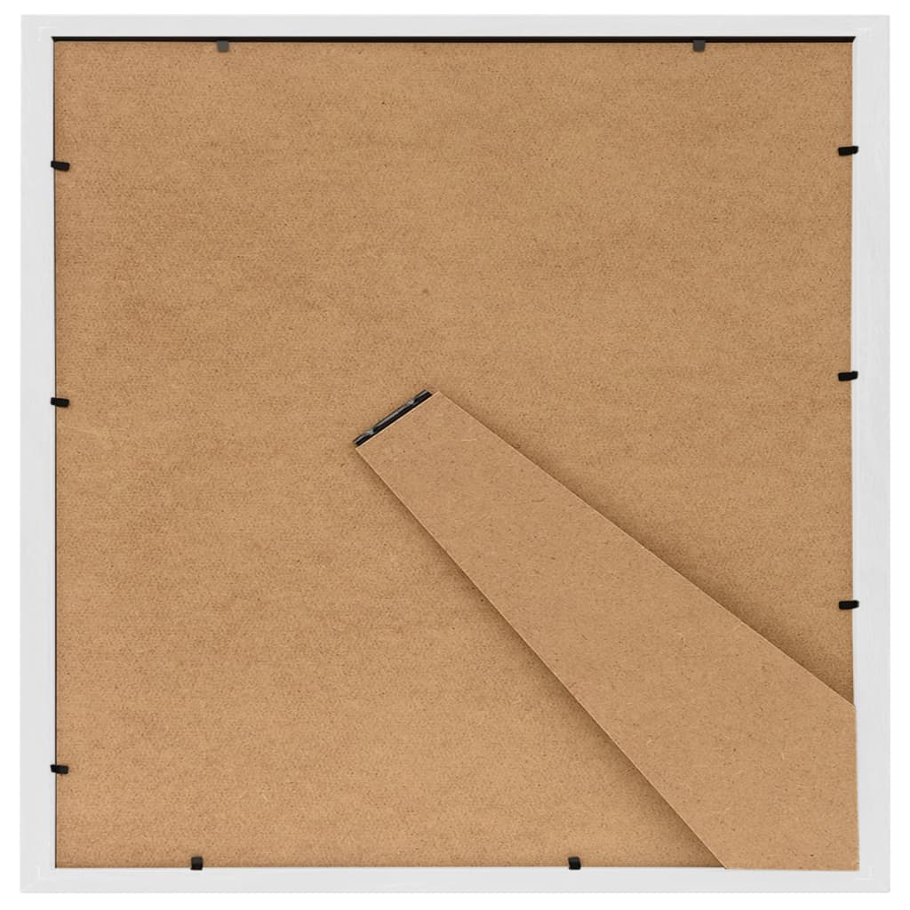 Κορνίζες Κολάζ Τοίχου 3 τεμ. Λευκές 30 x 30 εκ. MDF