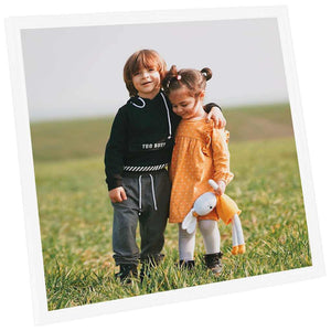Κορνίζες Κολάζ Τοίχου 3 τεμ. Λευκές 40 x 40 εκ. MDF - Pakobazaar