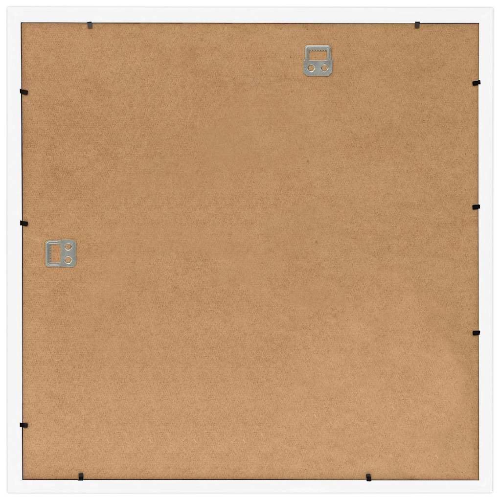 Κορνίζες Κολάζ Τοίχου 3 τεμ. Λευκές 40 x 40 εκ. MDF - Pakobazaar