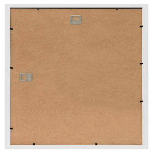 Κορνίζες Κολάζ Τοίχου 3 τεμ. Λευκές 50 x 50 εκ. MDF - Pakobazaar