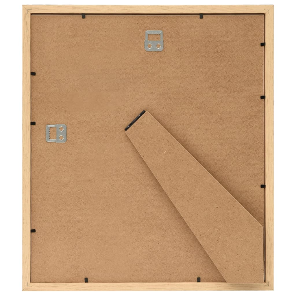 Κορνίζες Κολάζ 3 τεμ Αν. Ξύλο Δρυός για Τοίχο/Τραπ. 50 x 60 εκ. - Pakobazaar