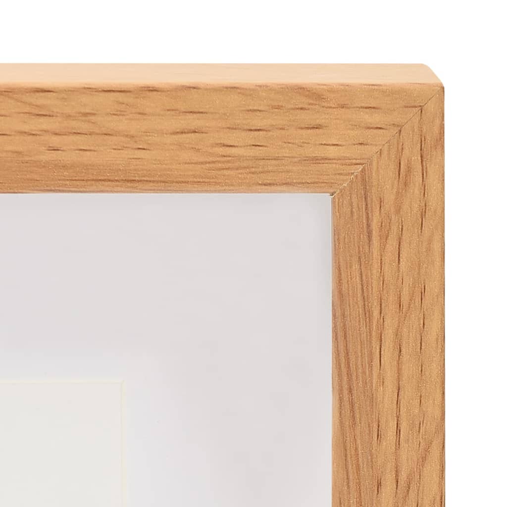 Κορνίζες 3D 3 τεμ. Δρυς 23 x 23 εκ. για Φωτογραφίες 13 x 13 εκ.