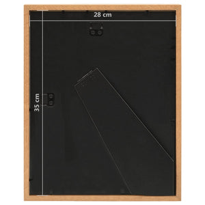 Κορνίζες 3D 3 τεμ. Δρυς 28 x 35 εκ. για Φωτογραφίες 4x(10x15εκ)
