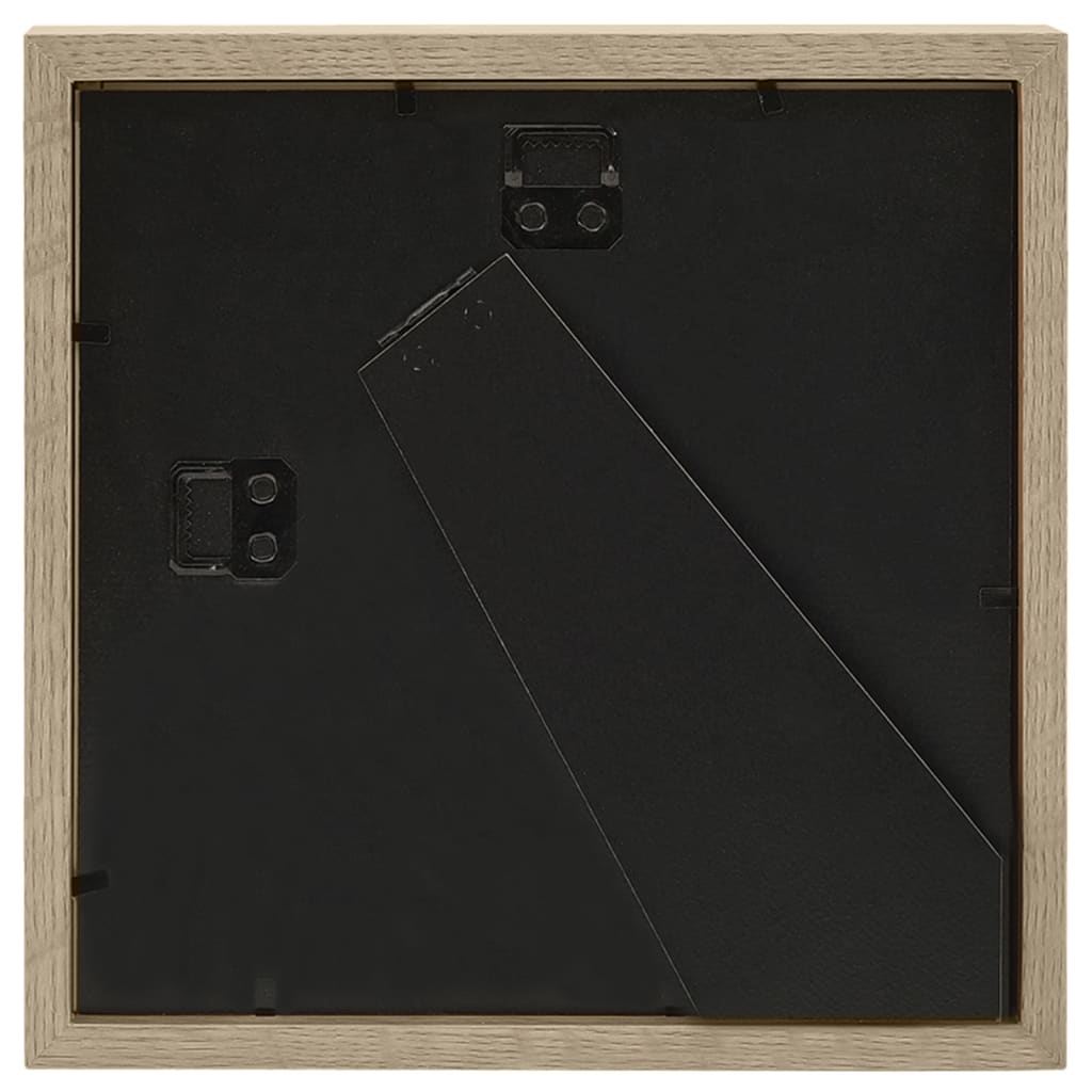Κορνίζες 3D 3 τεμ. Σκ. Ξύλο 28x28 εκ. για Φωτογραφίες 20x20 εκ. - Pakobazaar