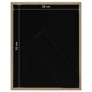 Κορνίζες 3D 5 τεμ Σκ. Ξύλο 28x35 εκ για Φωτογραφίες 4x(10x15εκ) - Pakobazaar