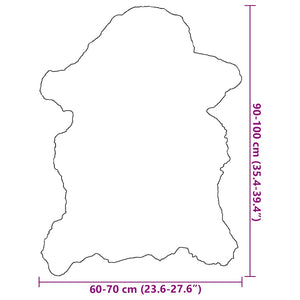 Γούνα Προβάτου Κρεμ (60-70) x (90-100) εκ.