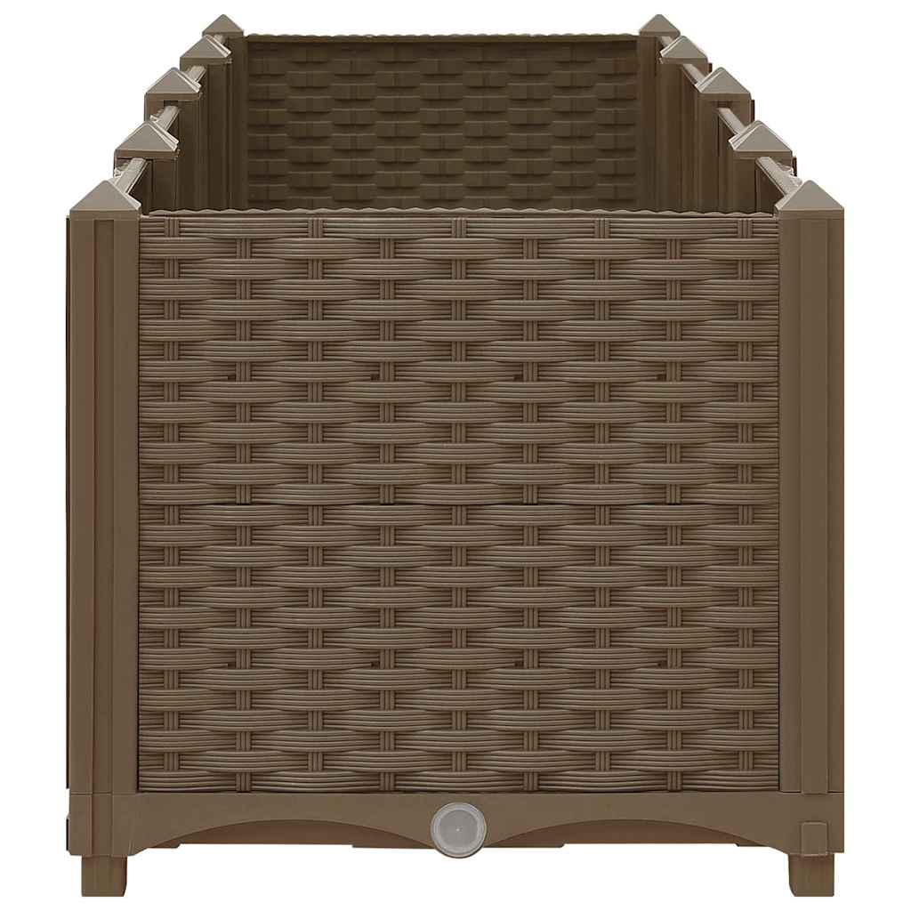 Υπερυψωμένο Κρεβάτι 160x40x38 εκ. από Πολυπροπυλένιο