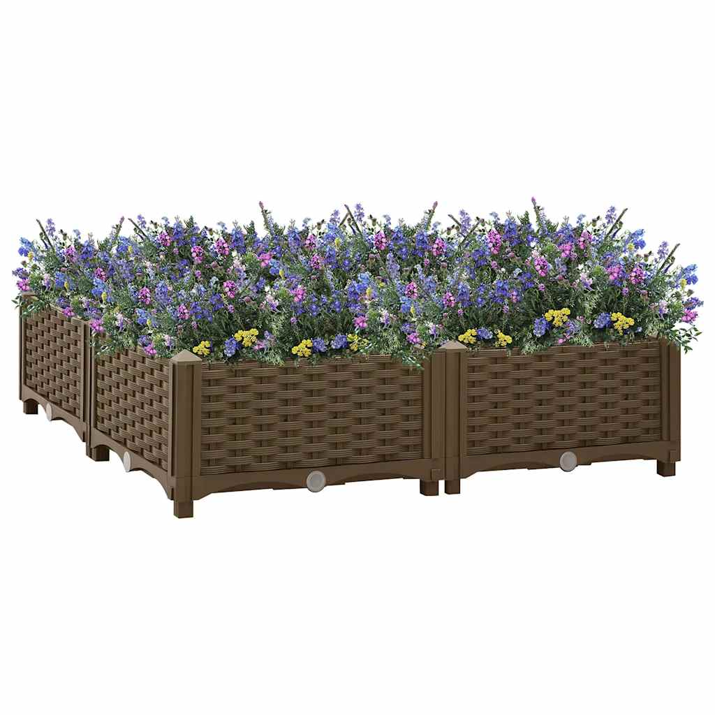 Ζαρντινιέρα 80 x 80 x 23 εκ. από Πολυπροπυλένιο