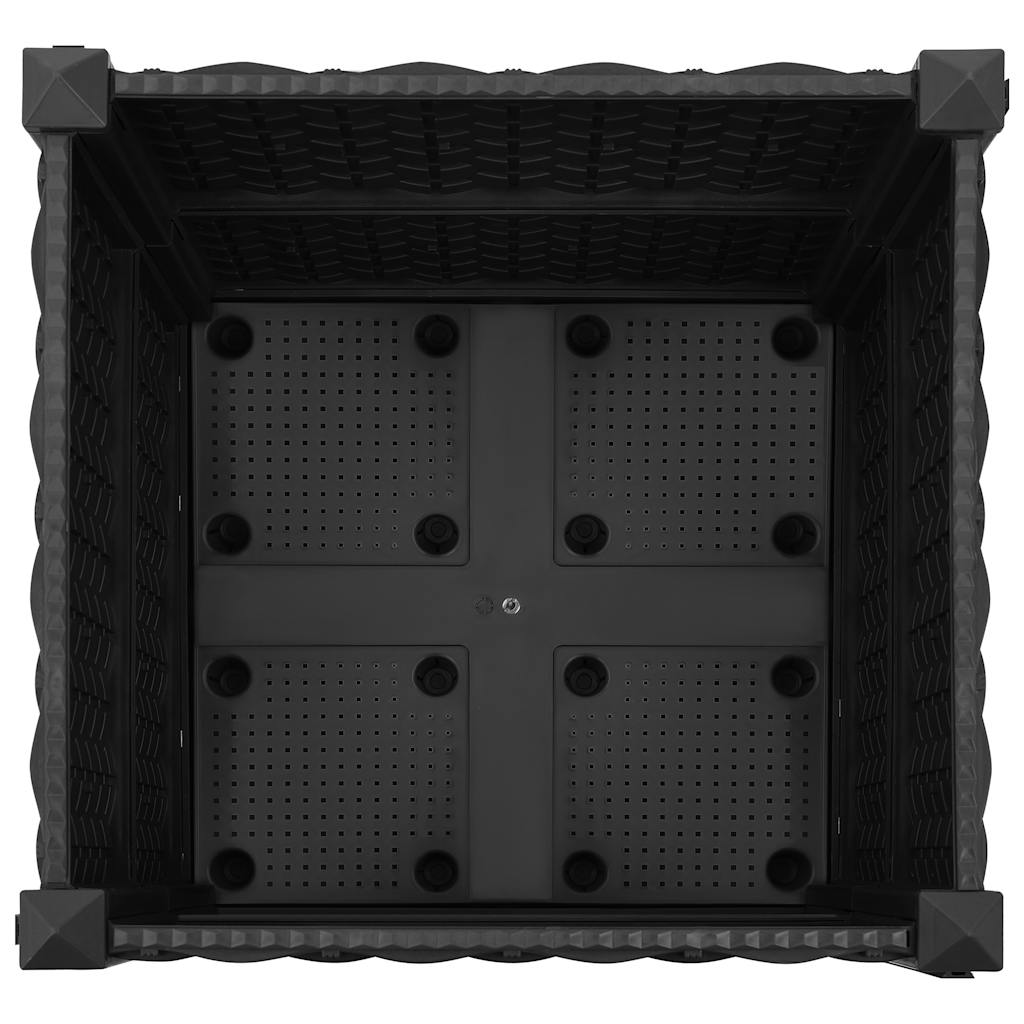 Υπερυψωμένο Κρεβάτι 40x40x38 εκ. από Πολυπροπυλένιο