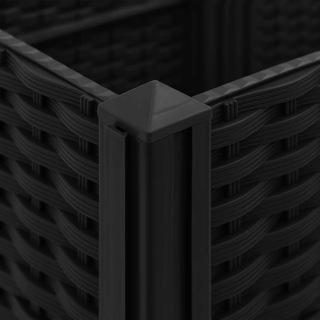 Υπερυψωμένο Κρεβάτι 40x40x38 εκ. από Πολυπροπυλένιο