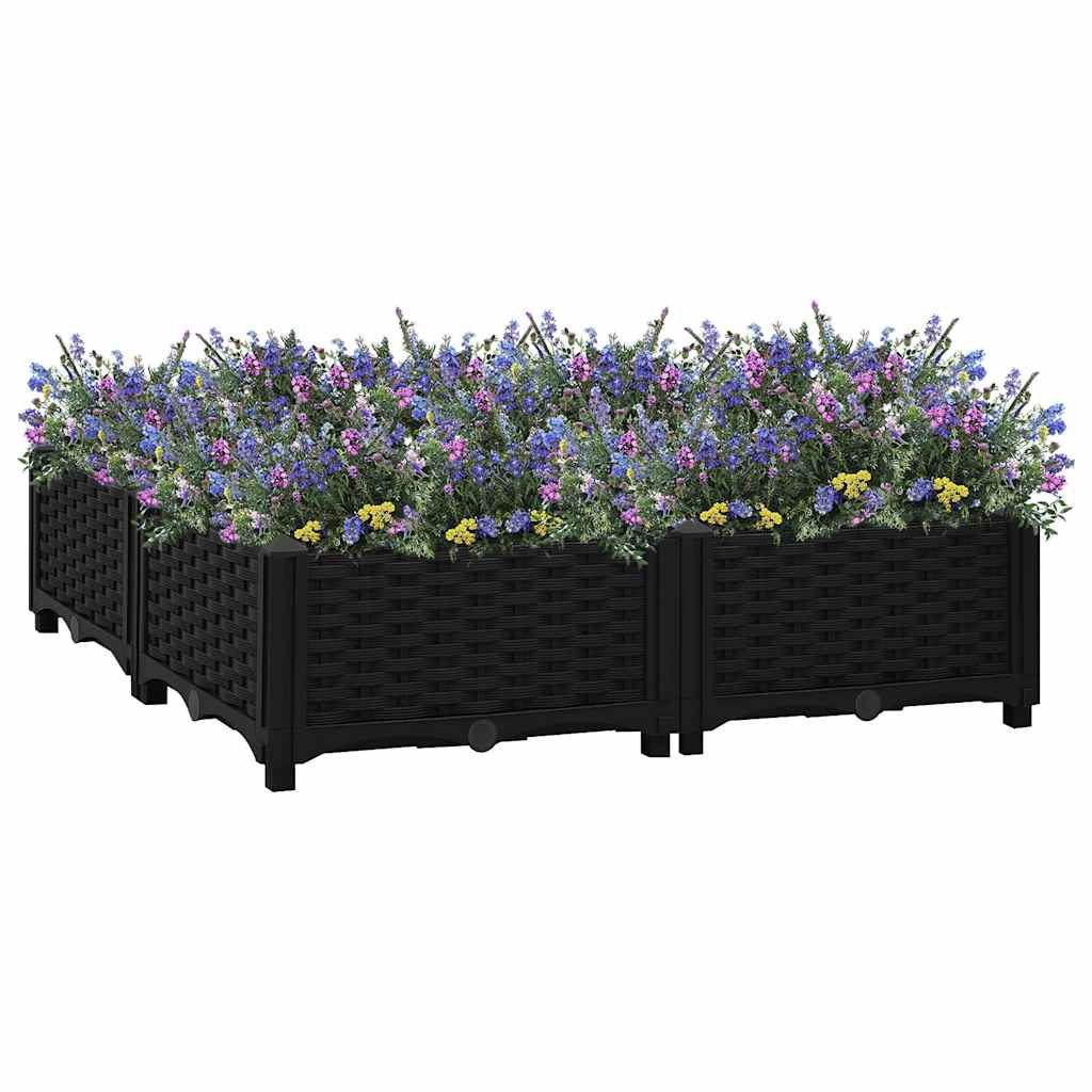 Ζαρντινιέρα 80 x 80 x 23 εκ. από Πολυπροπυλένιο