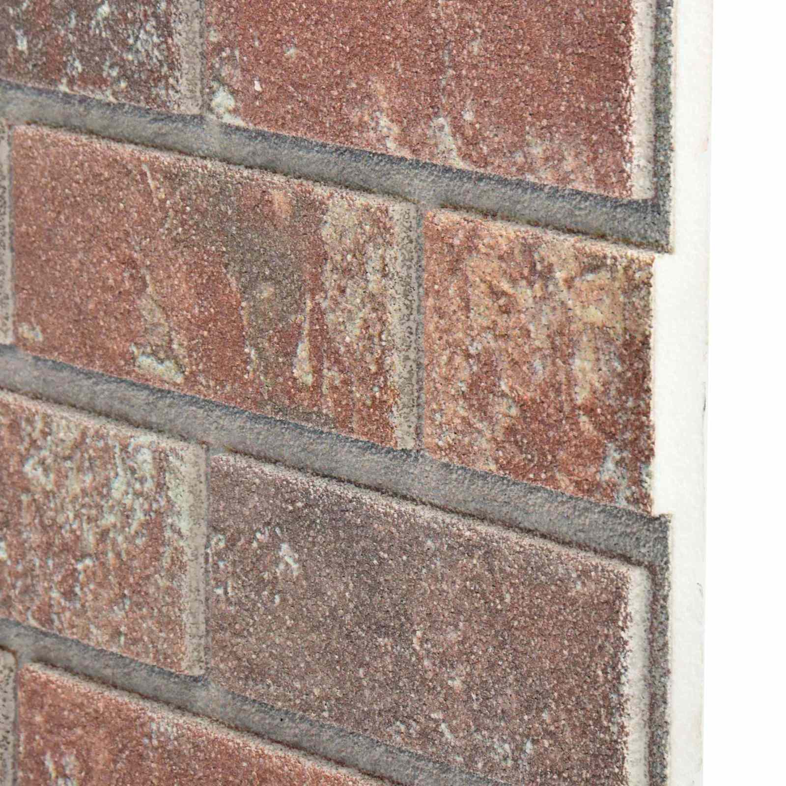 Πάνελ τοίχου 10 pcs Σκούρο Καφέ και Γκρι 100 x 50 cm Αφρός EPS - Pakobazaar