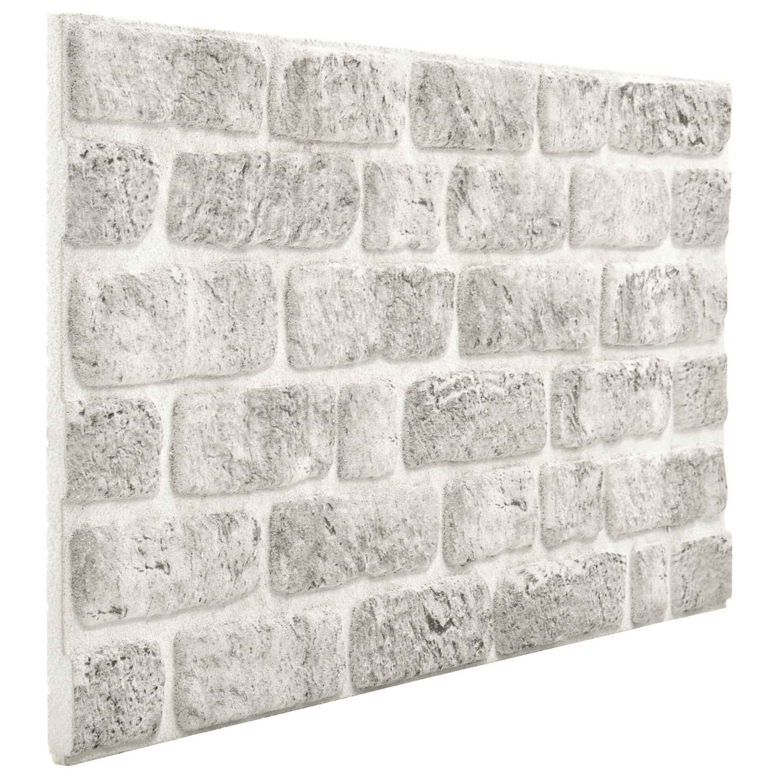 Πάνελ τοίχου 10 pcs Ανοιχτό γκρι 100 x 50 cm Αφρός EPS - Pakobazaar
