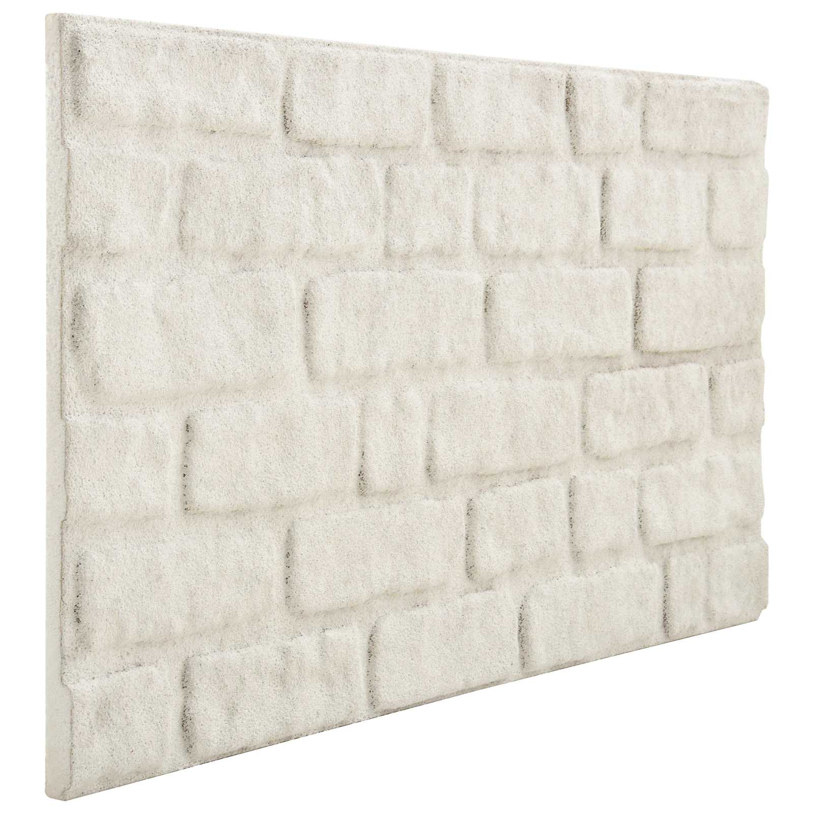 Πάνελ τοίχου 10 pcs Λευκό 100 x 50 cm Αφρός EPS - Pakobazaar