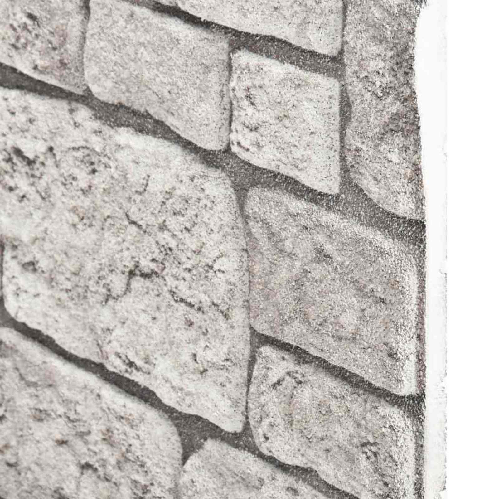 Πάνελ τοίχου 10 pcs Γκρι 100 x 50 cm Αφρός EPS - Pakobazaar
