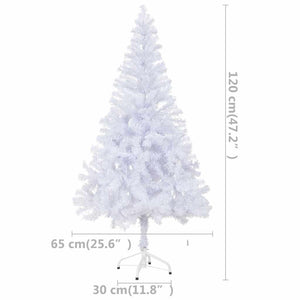 Χριστ. Δέντρο Τεχνητό Προφωτισμένο Μπάλες 230 Κλαδιά 120 εκ. - Pakobazaar