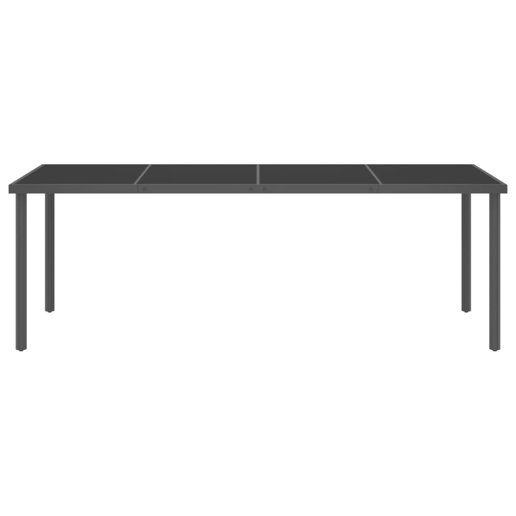 Σετ Τραπεζαρίας Εξωτερικού Χώρου 7 Τεμαχίων Ατσάλινο