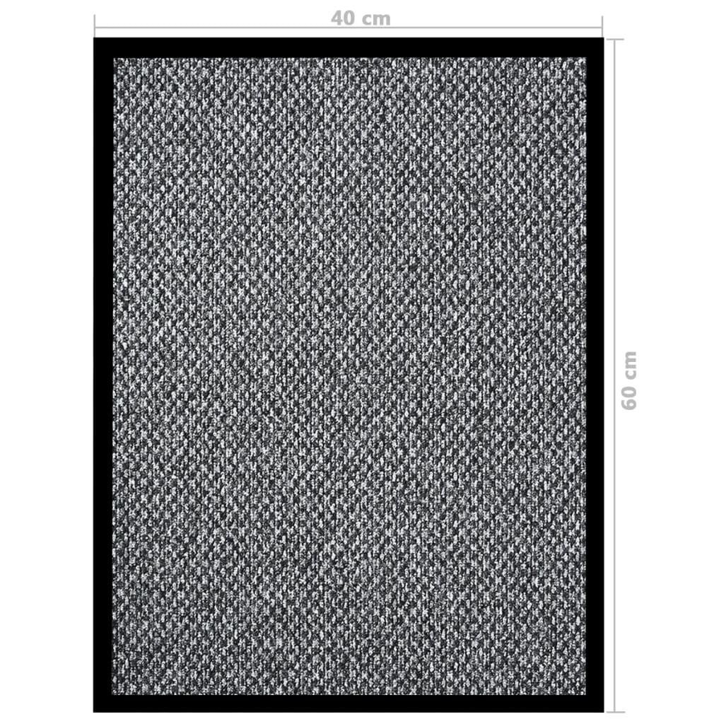 Πατάκι Εισόδου Γκρι 40 x 60 εκ. - Pakobazaar