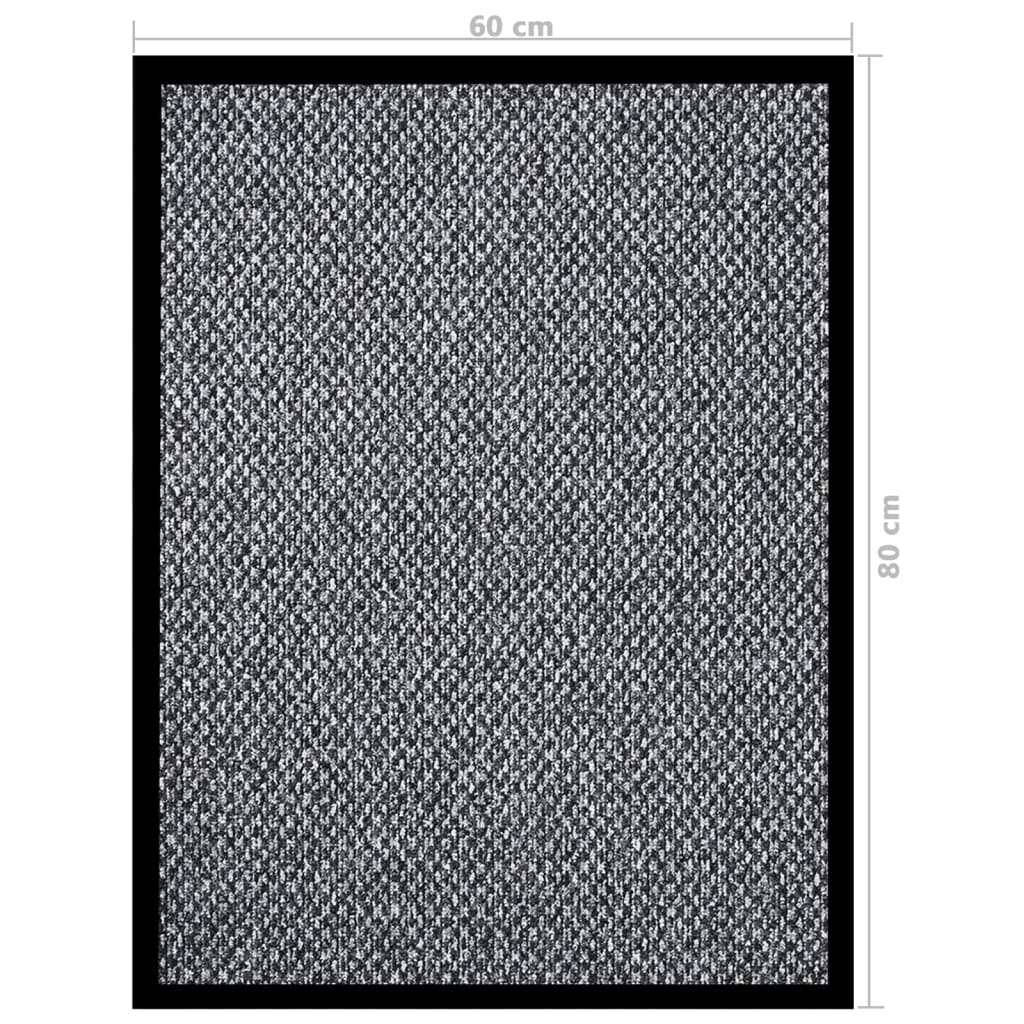 Πατάκι Εισόδου Γκρι 60 x 80 εκ.