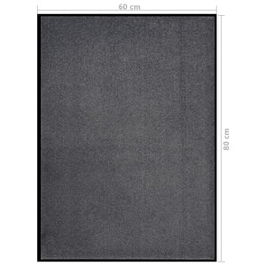 Πατάκι Εισόδου Ανθρακί 60 x 80 εκ.